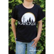 Koszulka Slavickult (Czarna) dla dziecka
